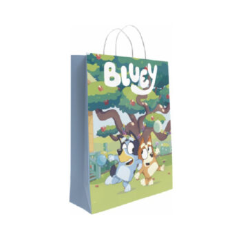 Bolsa Decorada Bluey 2 Tamaño "S" 24+10x32 cm