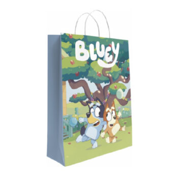Bolsa Decorada Bluey 2 Tamaño «L» 32+14×40 cm