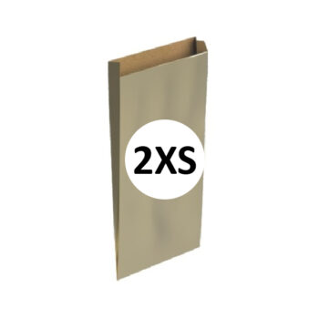 Pack 25 Sobres Kraft Oro Tamaño "2XS" 10+3x20 cm