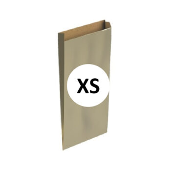 Pack 25 Sobres Kraft Oro Tamaño "XS" 12+3x25 cm