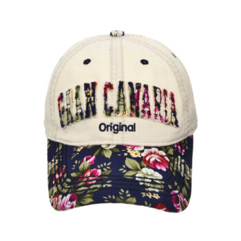 Gorra Gran Canaria Original Flowers/Beige