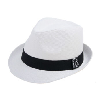 Sombrero RR Transparente Color Blanco
