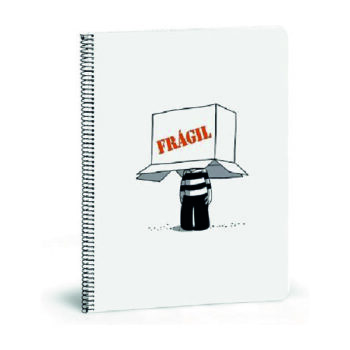 Libreta A4 80 Hojas Fragil