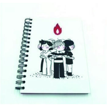 Libreta Wiro Pautada A5 Volcan