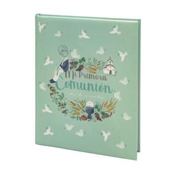 Libro Mi Primera Comunión Niño Verde
