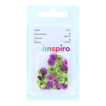 Set 30 Flor Colores Surtidos 10 MM