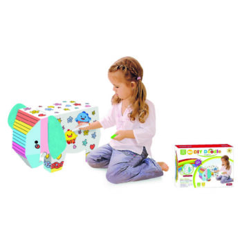 Elefante Para Pintar, Borrar y Montar