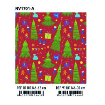Papel de Regalo Bobinas Basika 62 cm (NV1701-A)