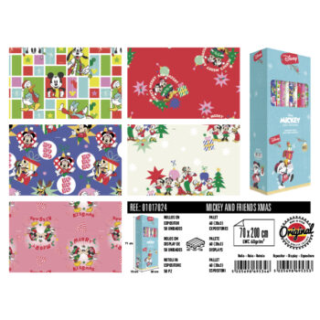 Rollos Mickey And Friends Xmas 70 x 200 cm