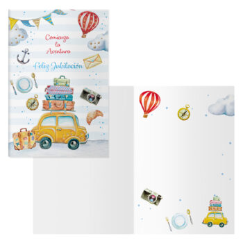 Postal Dohe Vacaciones - Feliz Jubilación
