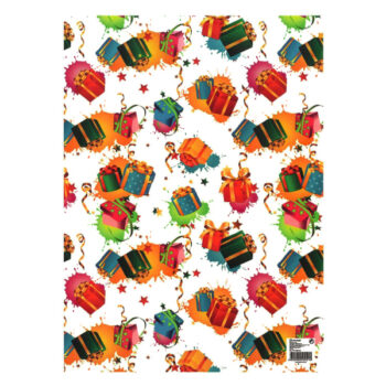 25 Hojas Papel de Regalo en Pliego Nº3
