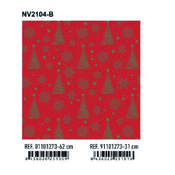 Papel de Regalo Bobinas Basika 62 cm (NV2104-B)