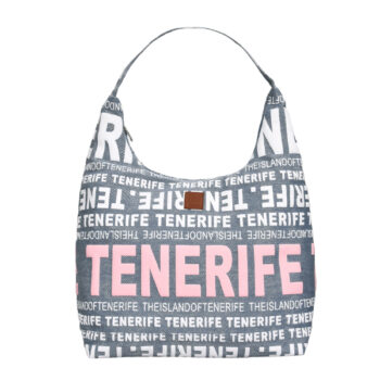 Bolso Góndola Degrade Tenerife Gris/Blanco/Rosa
