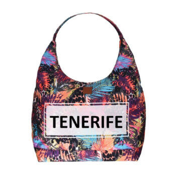 Bolso Góndola Flowers Tenerife Multicolor