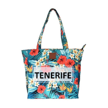 Bolso 25 x 25 Flowers Tenerife Azul
