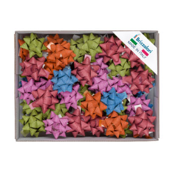 Expositor 100 Estrellas Purpurina 6,5 MM