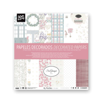 Papeles Decorados 12 Hojas 200 GR