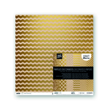 Papeles Decorados 6 Hojas 200 GR