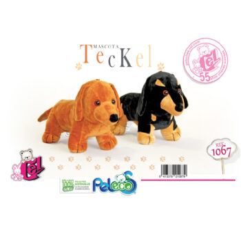 Peluche Teckel 28 cm