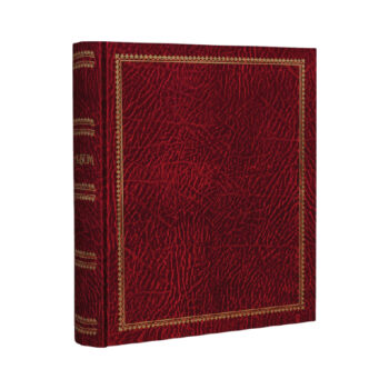 Álbum 5 Hojas Adhesivas A4 Rojo