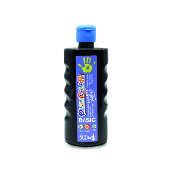 Playcolor Finger Paint 500 ML Color Negro