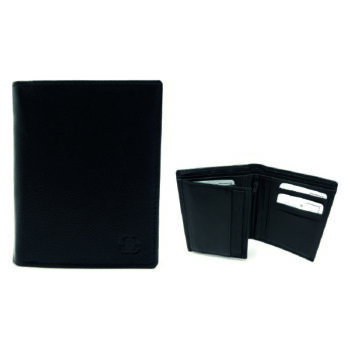 Cartera Piel Lanlan Negro -10LN