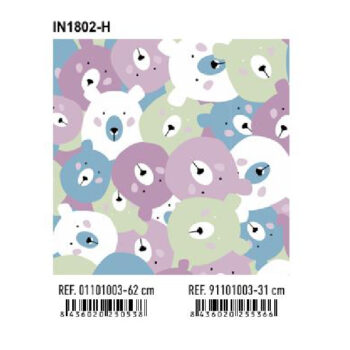 Papel de Regalo Bobinas Basika 31 cm (IN1802-H)