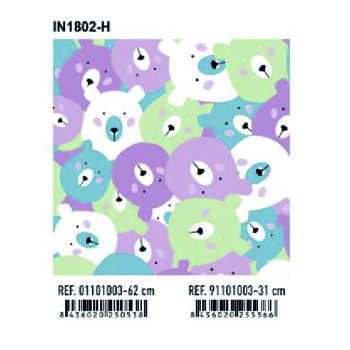 Papel de Regalo Bobinas Basika 31 cm (IN1802-H)
