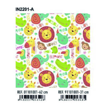 Papel de Regalo Bobinas Basika 31 cm (IN2201-A)
