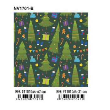 Papel de Regalo Bobinas Basika 62 cm (NV1701-B)