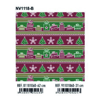 Papel de Regalo Bobinas Basika 62 cm (NV1118-B)