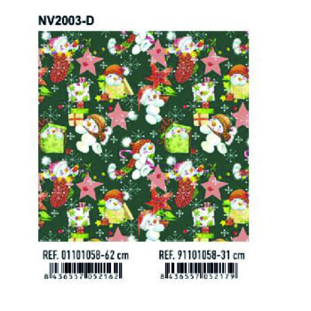 Papel de Regalo Bobinas Basika 62 cm (NV2003-D)