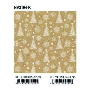 Papel de Regalo Bobinas Basika 62 cm (NV2104-K)