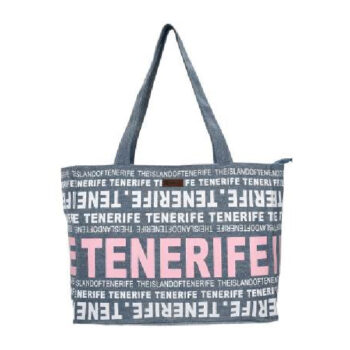 Bolso 38 x 30 Degrade Tenerife Azul/Blanco/Rosa