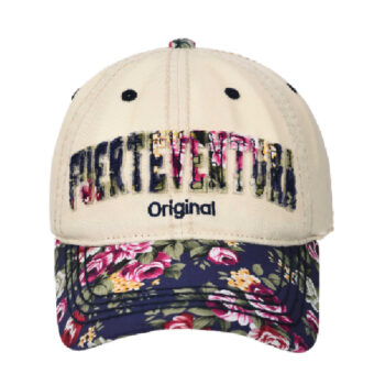 Gorra Fuerteventura Original Flowers/Beige/Negro