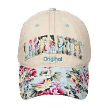 Gorra Lanzarote Original Flowers/Beige/Azul