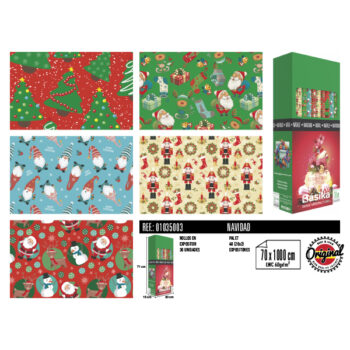Rollos Navidad 70 x 1000 cm