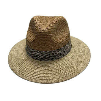 Sombrero Zinko Panamá Mixto Beige/Gris