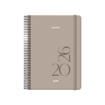 Agenda Montana Espiral Color Beige