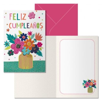 Postal Dohe Flores - Feliz Cumpleaños