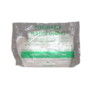 Paquete de 100 UDS Guantes de Plástico PVC Desechables