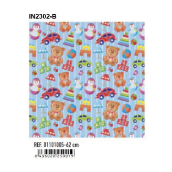 Papel de Regalo Bobinas Basika 62 cm (IN2302-B)