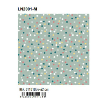 Papel de Regalo Bobinas Basika 62 cm (LN2001-M)