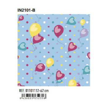 Papel de Regalo Bobinas Basika 62 cm (IN2101-B)