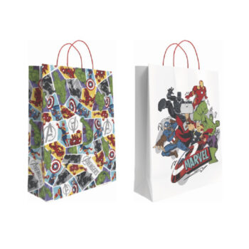 Bolsa Decorada Disney Avengers «S» 24+10×32 cm