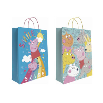 Bolsa Decorada Disney Peppa Pig «L» 32+14×40 cm