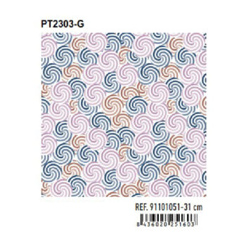 Papel de Regalo Bobinas Basika 31 cm (PT2303-G)